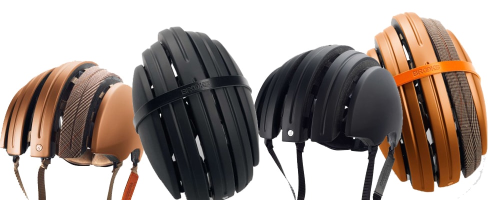 collapsible cycling helmet