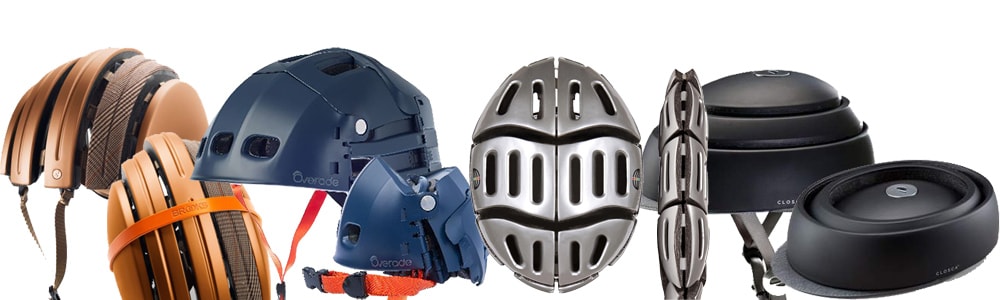 collapsible cycling helmet